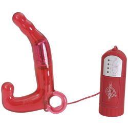 Men's Pleasure Wand Prostate Massager Red