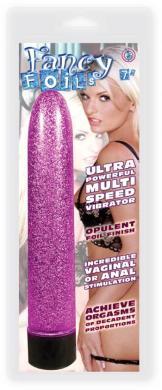 Fancy Foils 7 Inches Vibrator Fuchsia Pink