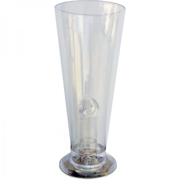 Beer Glass Party Pecker Light Up Clear