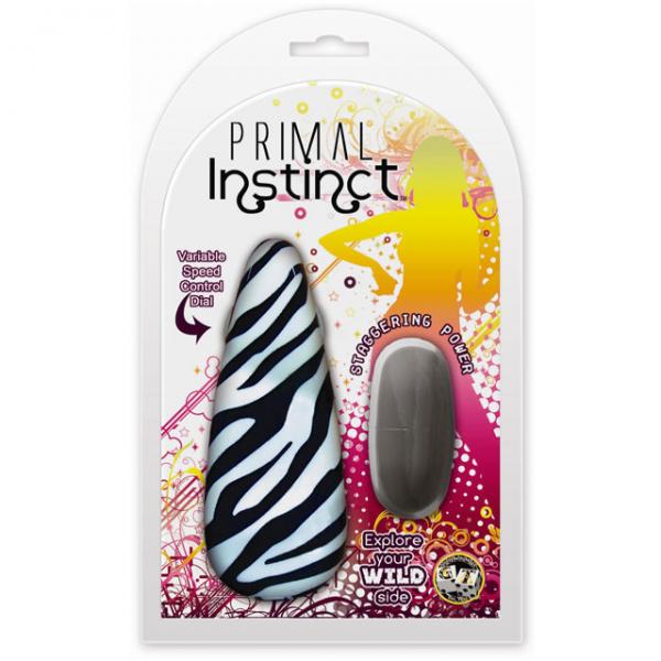 Primal Instincts Zebra Bullet