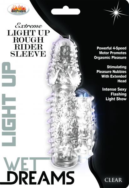 Light Up Extreme Rough Rider Sleeve Clear