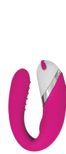 Ultimate Silicone Rechargeable 12 Function Waterproof G Spot Vibe- Pink
