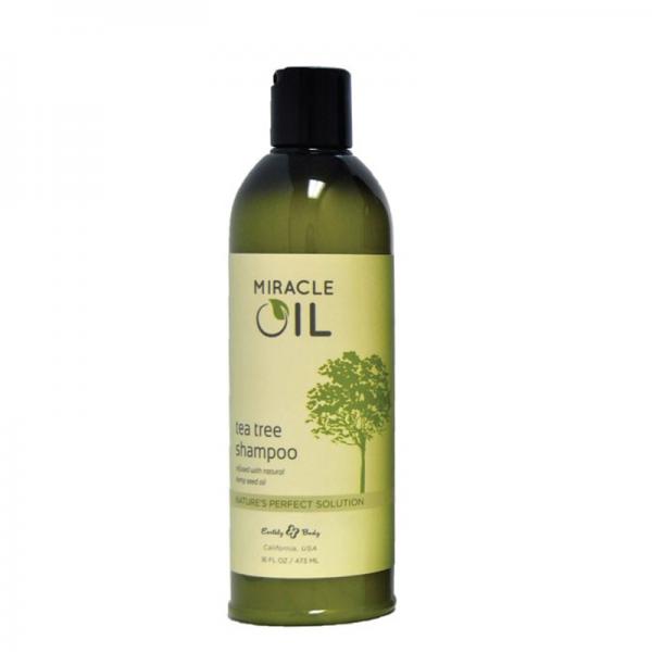 Earthly Body Miracle Oil Shampoo Tea Tree 16oz