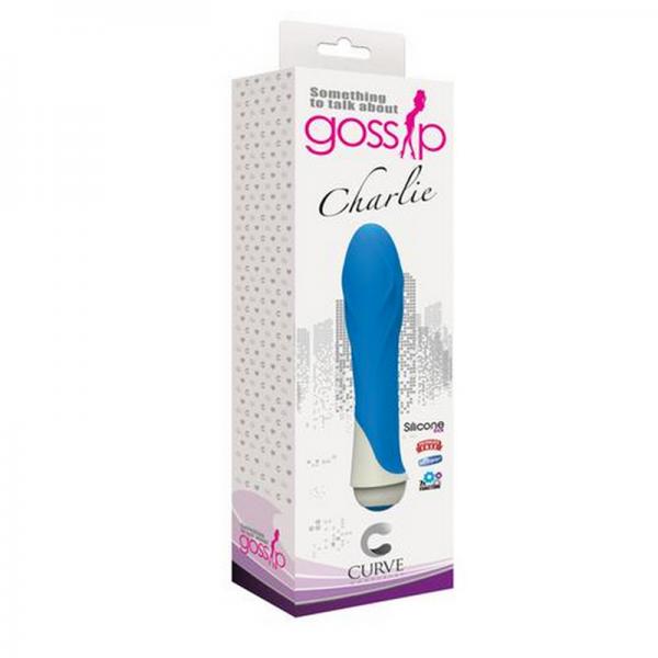 Gossip Charlie 7 Function Silicone Vibe Blue