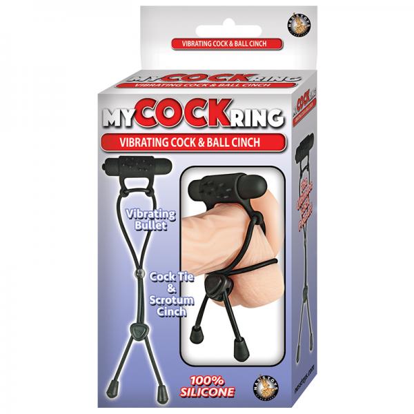 My Cock Ring Vibrating Cock And Ball Cinch Black