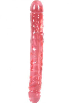 Jellies Jr Double Dong 12 Inch - Pink