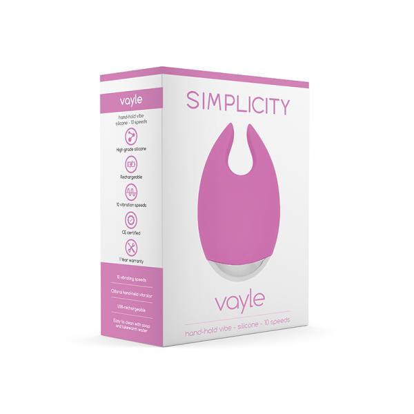 Simplicity Vayle Hand-hold Vibe - Pink