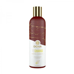 Dona Essential Massage Oil Recharge Lemongrass & Ginger