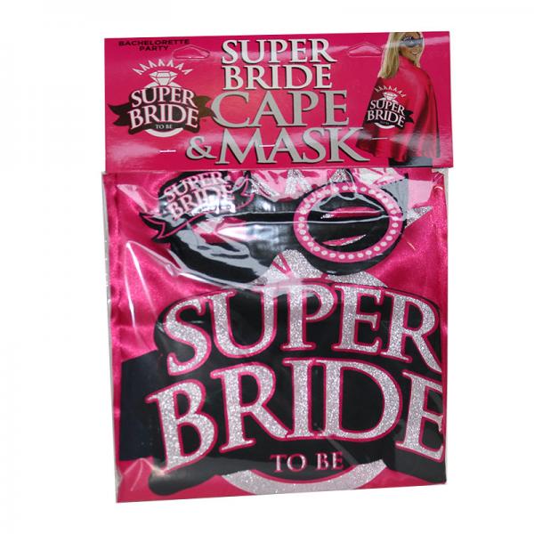 Super Bride, Cape And Mask Set