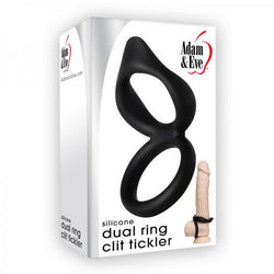 A&e Silicone Dual Ring Clit Tickler
