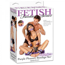 Fetish Fantasy Purple Pleasure Bondage Set