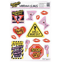 Bachelorette Window Decoration (stickers)