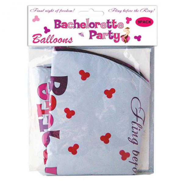 Bachelorette Foil Balloons Set (9)