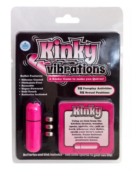 Kinky Vibrations Game with Bullet Vibrator