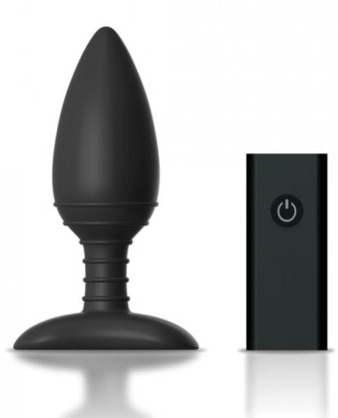 Nexus Ace Remote Control Large Butt Plug Black