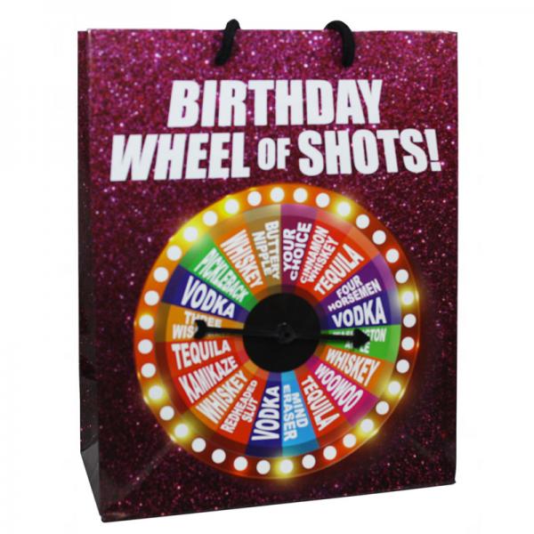 Happy Birthday Gift Bag: Wheel Of Fortune Spinner