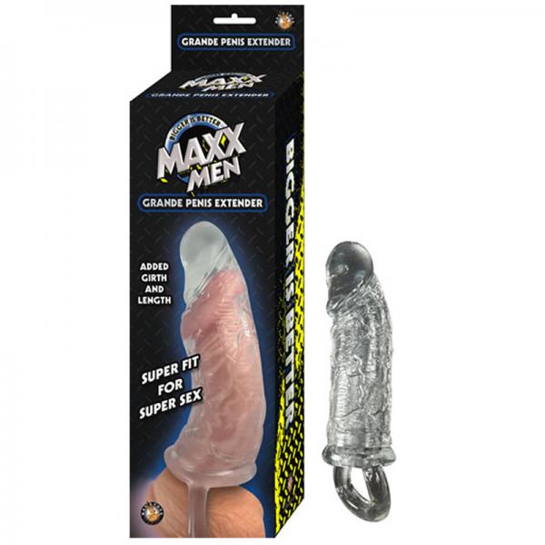 Maxx Men Grande Penis Sleeve Clear