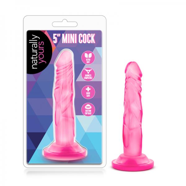 Naturally Yours 5 inches Mini Cock Pink Dildo