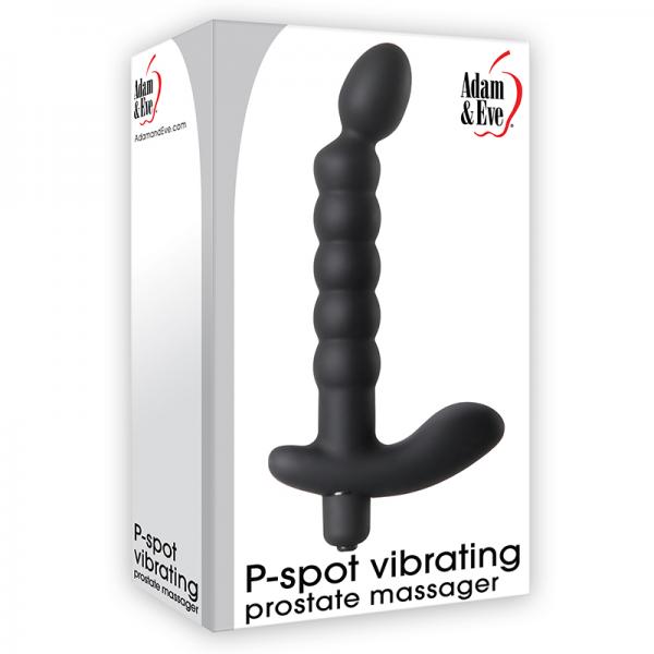 P-Spot Vibrating Prostate Massager Black