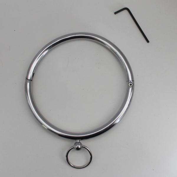 Rouge Stainless Steel Ring Collar Silver