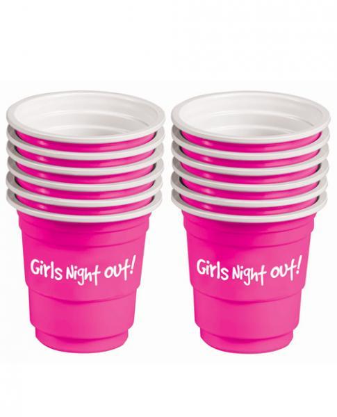 Girls Night Out Bachelorette Party Shot Glasses 12 Pack