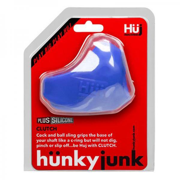 Hunkyjunk Clutch Cock & Ball Sling Cobalt Blue