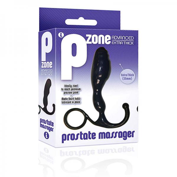 P-Zone Advanced Thick Prostate Massager Black