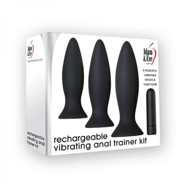 A&e Rechargeable Vibrating Anal Training Kit
