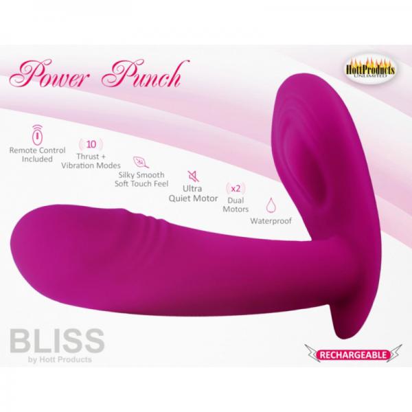 Bliss Power Punch Thrusting Vibe