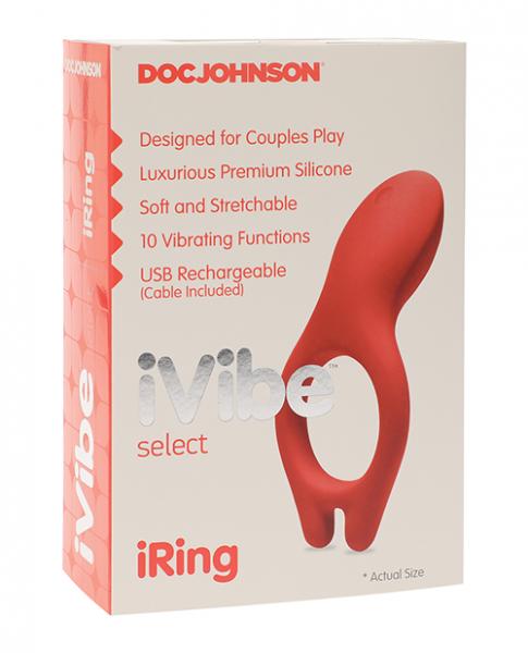 Ivibe Select Iring Coral Vibrating Cock Ring