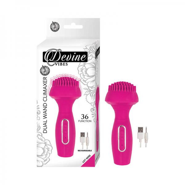 Devine Vibes Dual Wand Climaxer-pink