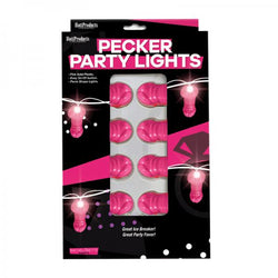 Light Up Pink Penis String Party Lights