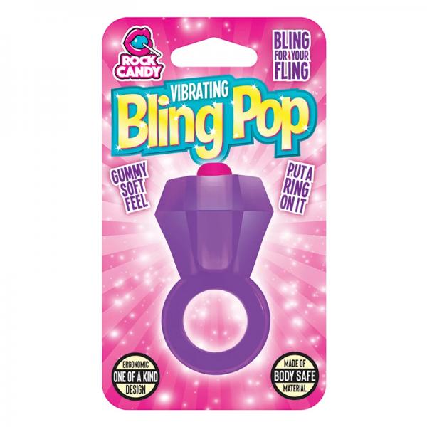 Bling Pop Ring - Purple