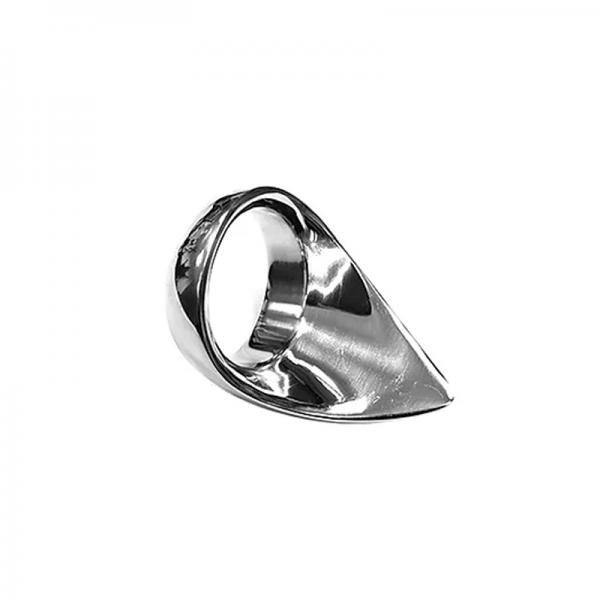 Stainless Steel  Stainless Steel Tear Drop Cock Ring (45mm)  In Clamshell