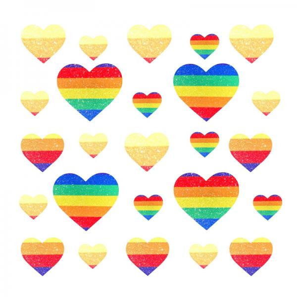 Orlando Pastie Pride Heart Set