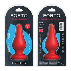 Forto F-21: Tear Drop Large Red