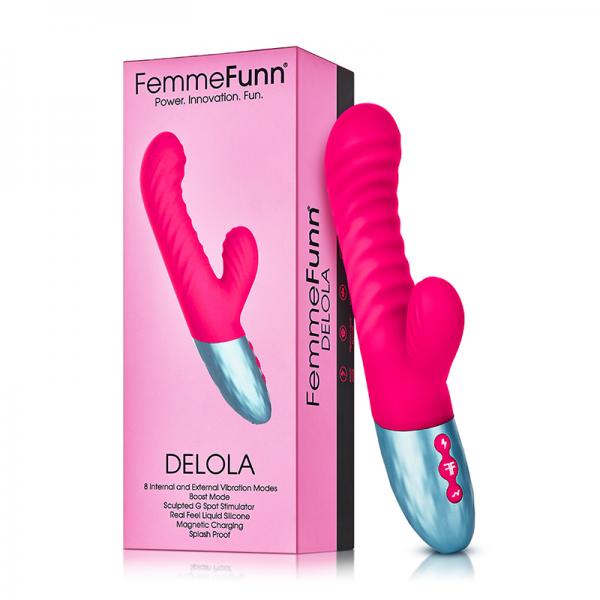 Femmefunn Delola Rabbit Vibrator Pink