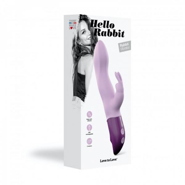 Love To Love Hello Rabbit Purple