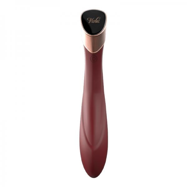 Manto Touch Panel G-spot Vibrator Wine Red